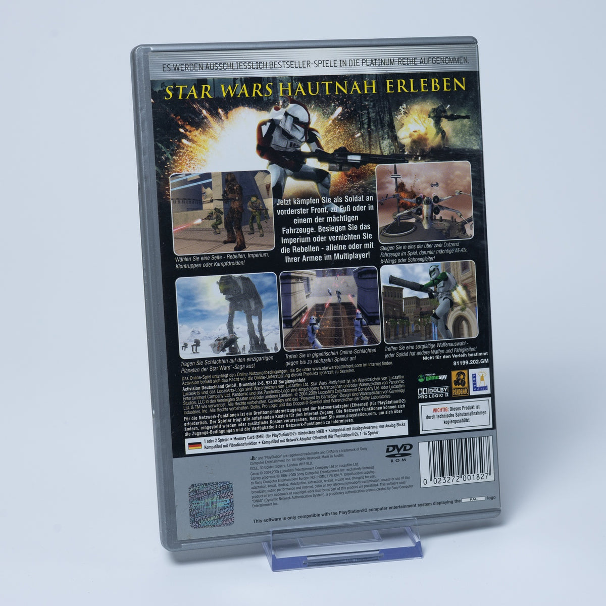Star Wars Battlefront - Playstation 2 - Complete in Box - deutsch - Gebraucht