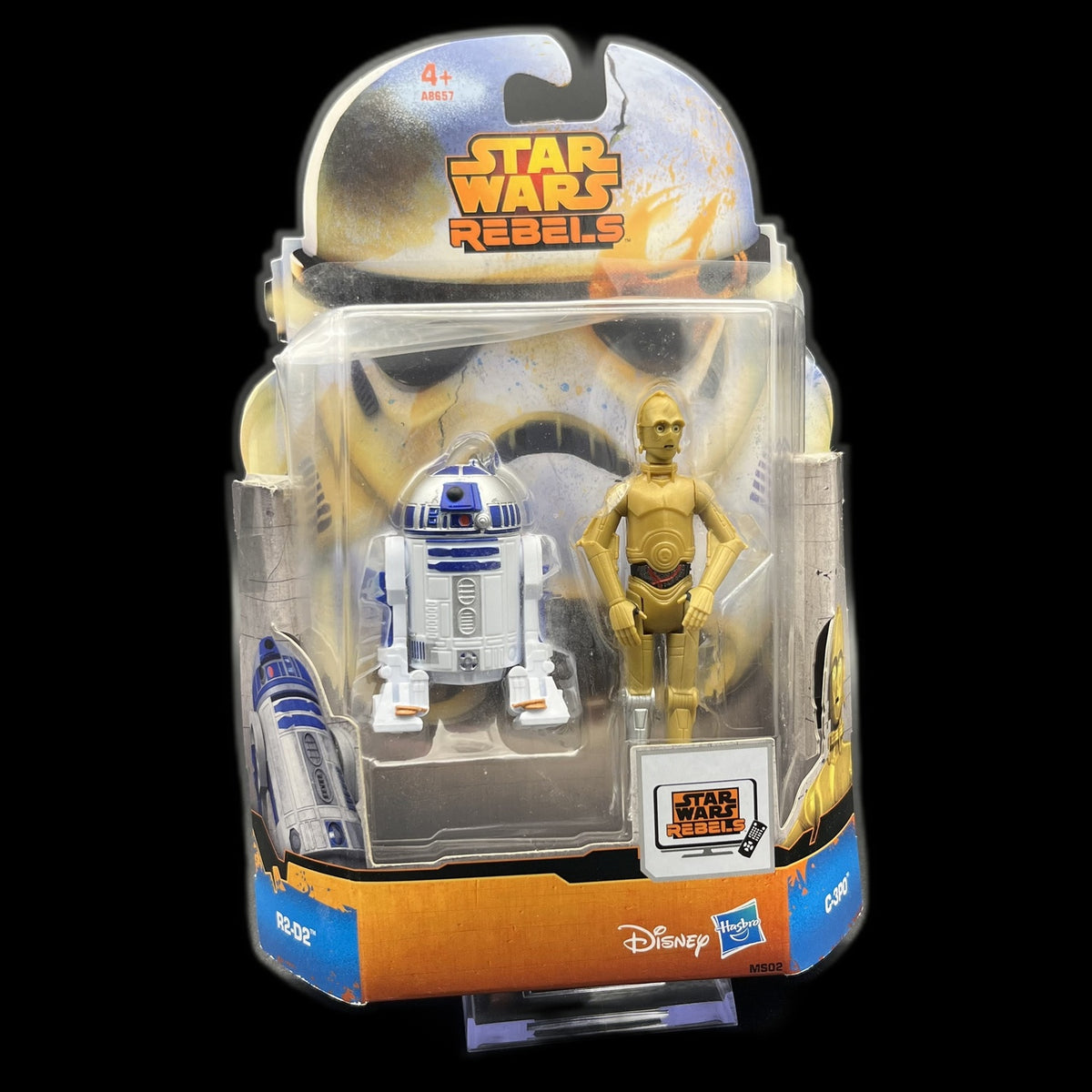 Star Wars C-3PO & R2-D2 - Set - Hasbro - Star Wars Rebels - 10 cm - OVP - Neu
