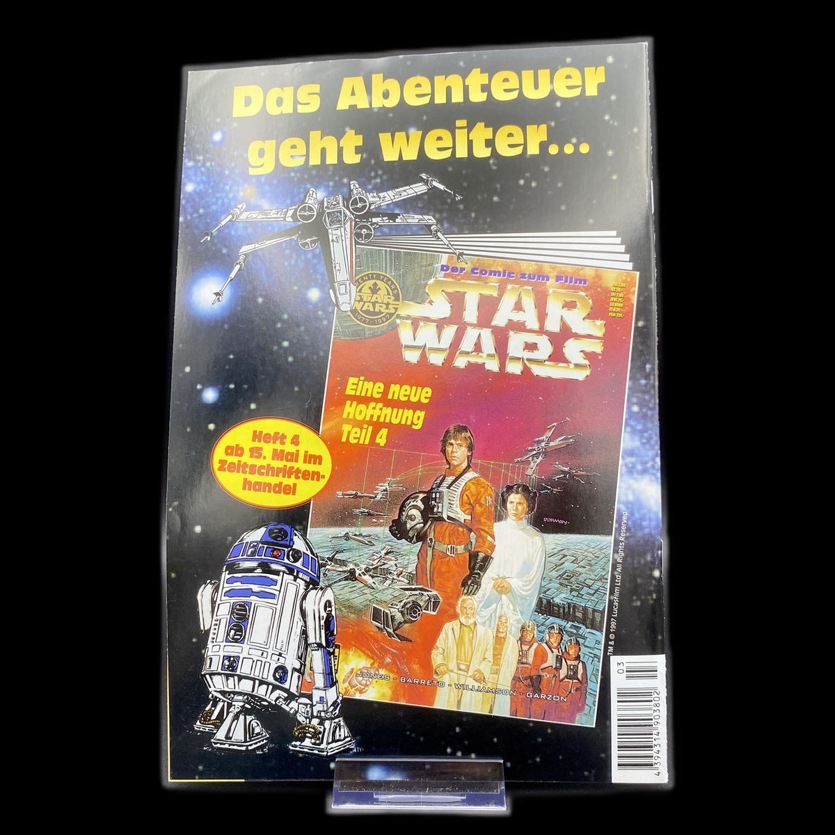 Star Wars: Eine neue Hoffnung - #3 - 1997 - Deutsch - Darth Vader - Sehr gut