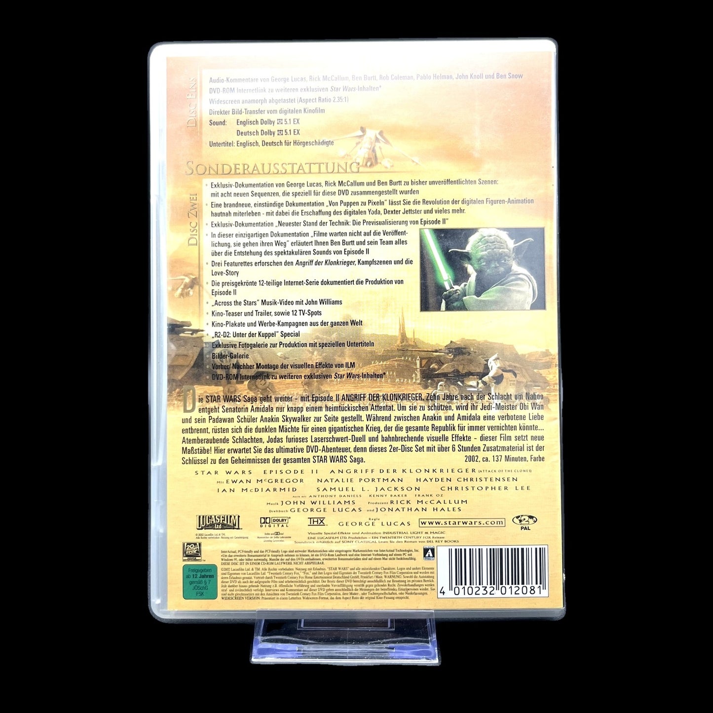 Star Wars: Episode II - Angriff der Klonkrieger - Star Wars - DVD - Gebraucht