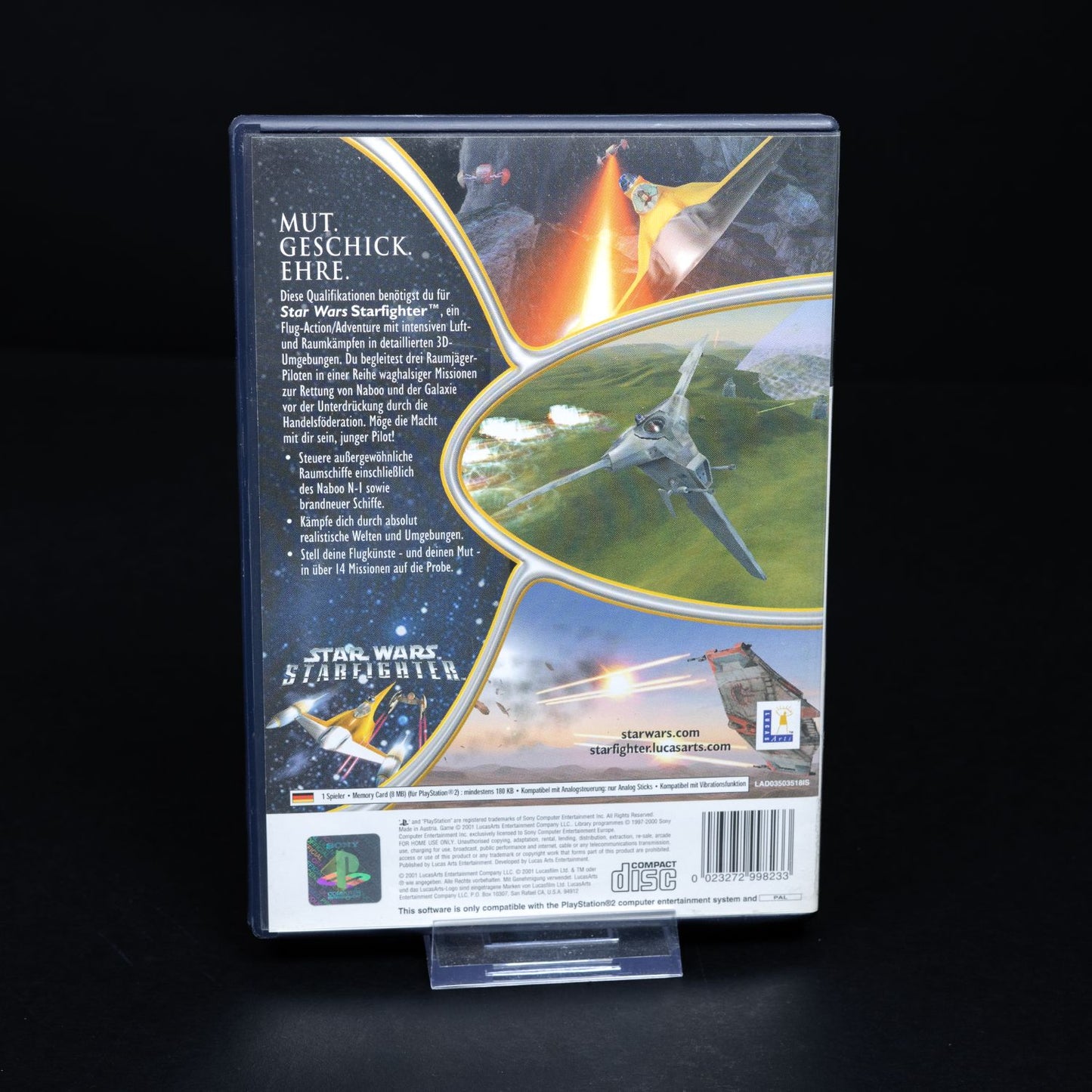 Star Wars Starfighter 2 - Playstation 2 PS Spiel PAL - CiB - Zustand Sehr Gut