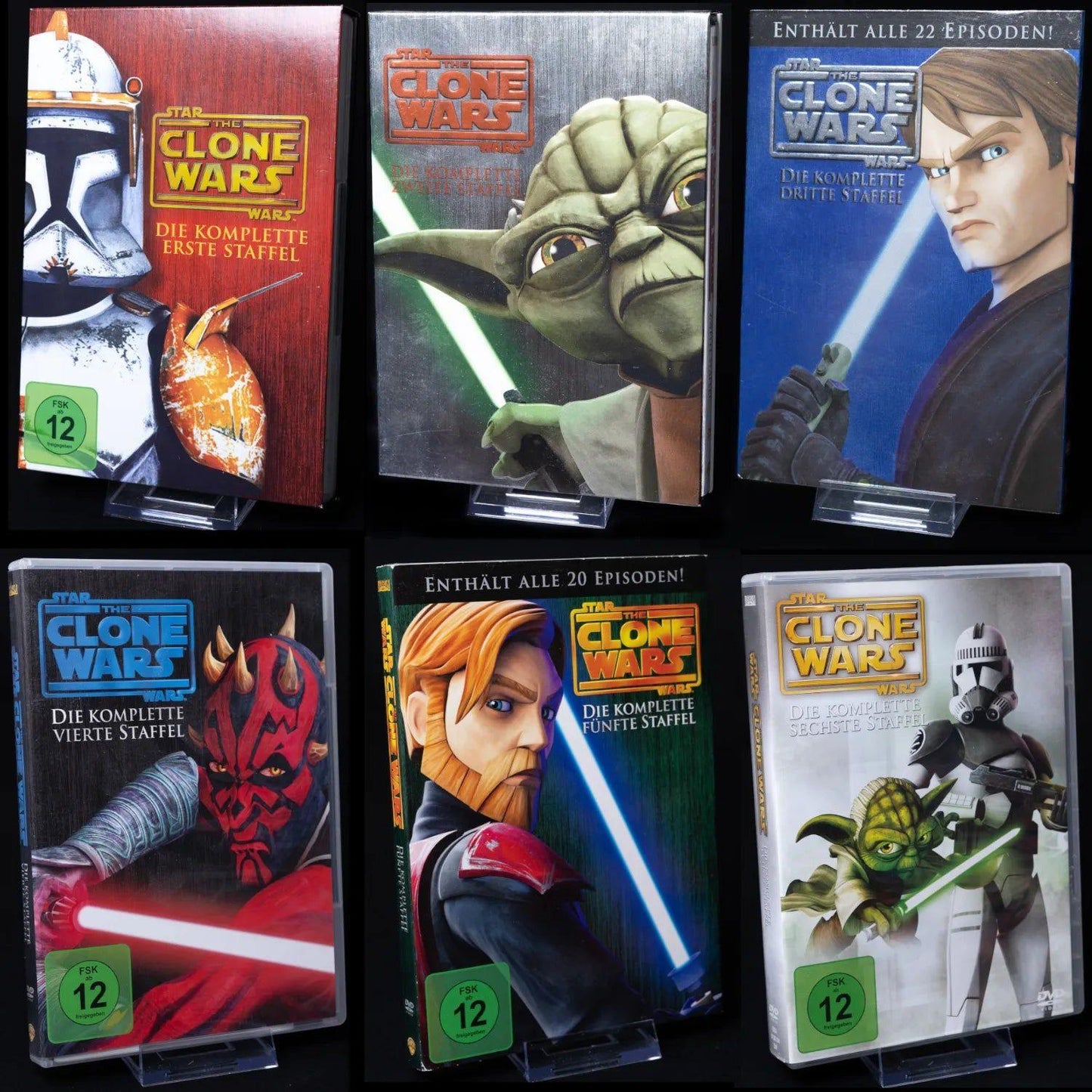 star-wars-the-clone-wars-dvd-staffel-1-bis-6-26-discs-pal-zustand-sehr-gut-1 - Utopia Collectibles
