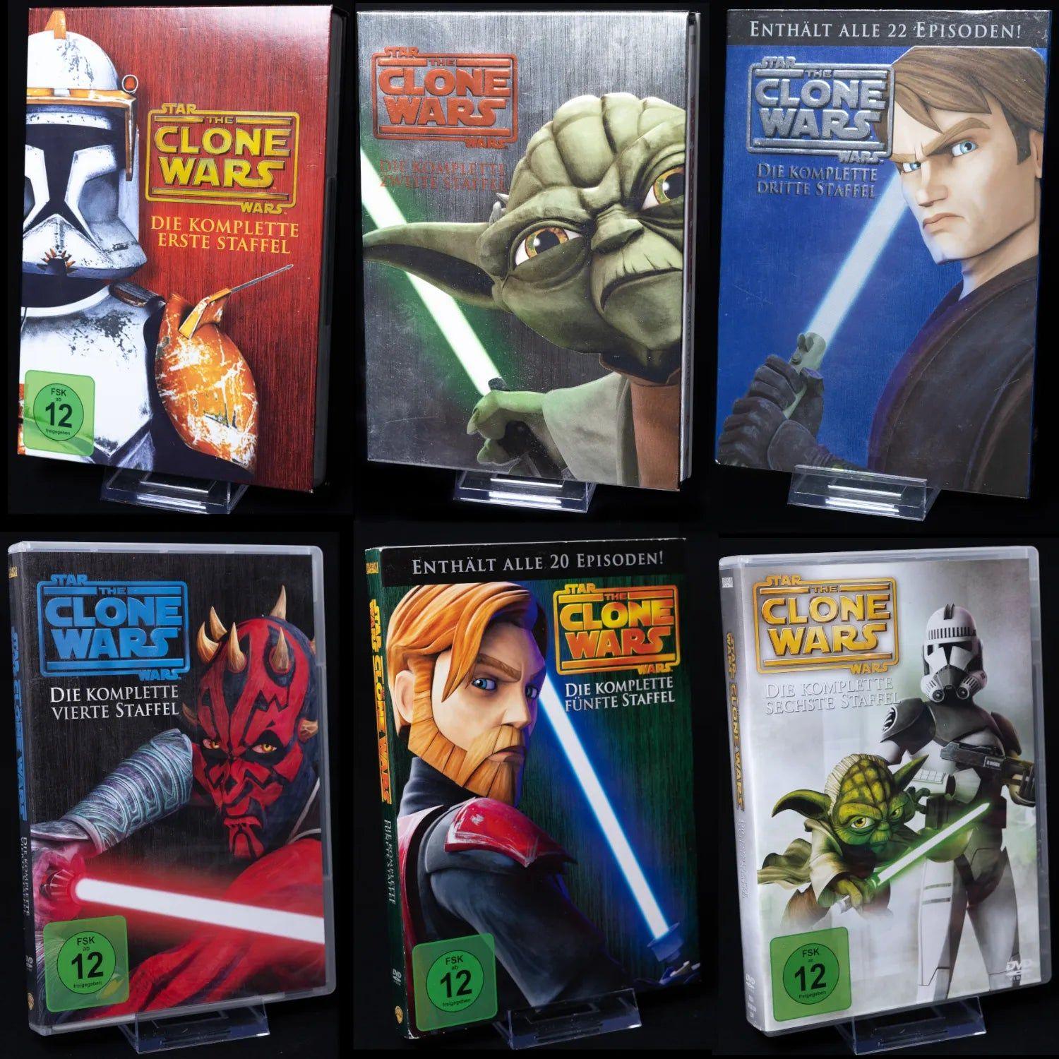 star-wars-the-clone-wars-dvd-staffel-1-bis-6-26-discs-pal-zustand-sehr-gut-1 - Utopia Collectibles