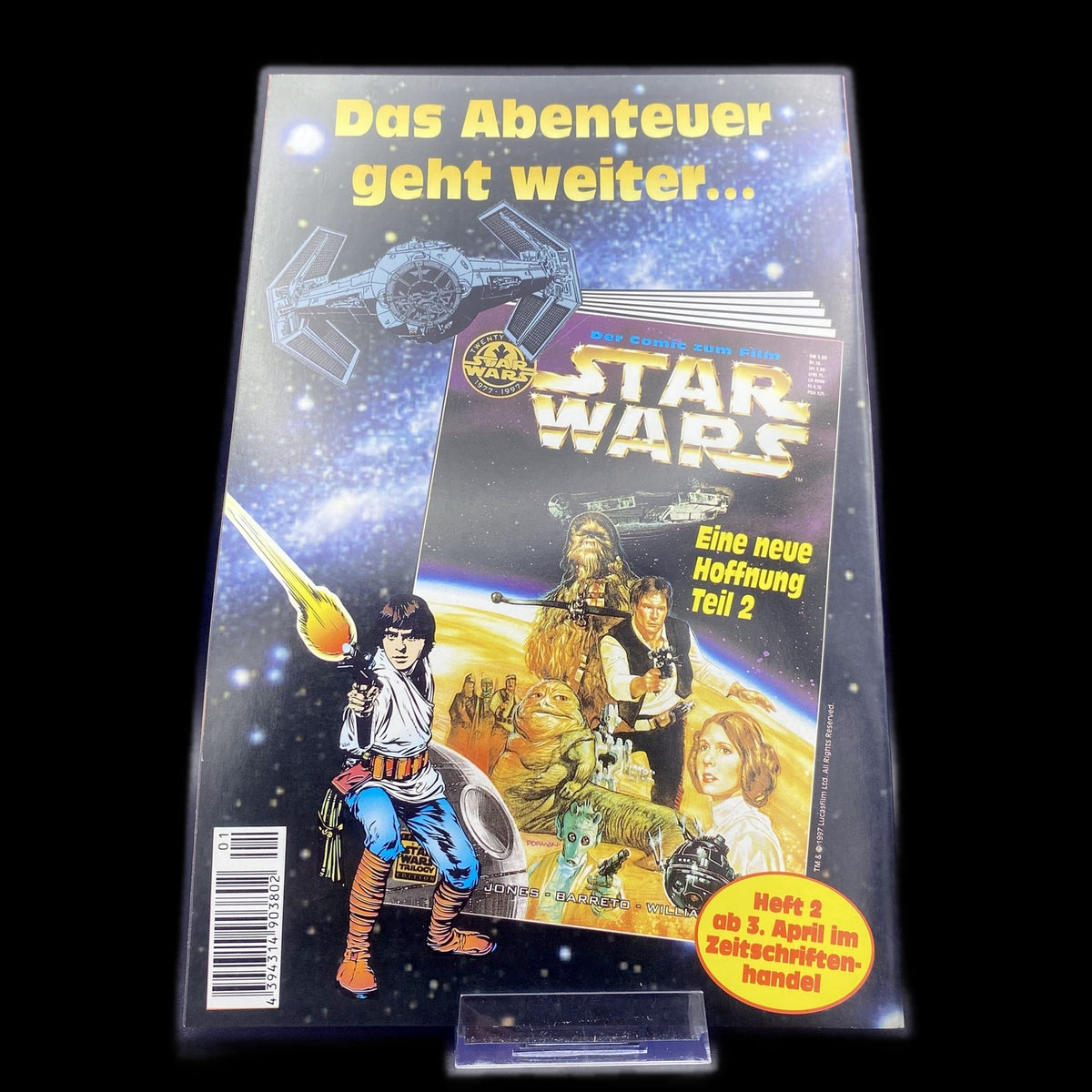 Star Wars Trilogy Edition - #1 - 1997 - Deutsch - Luke Skywalker - Sehr gut