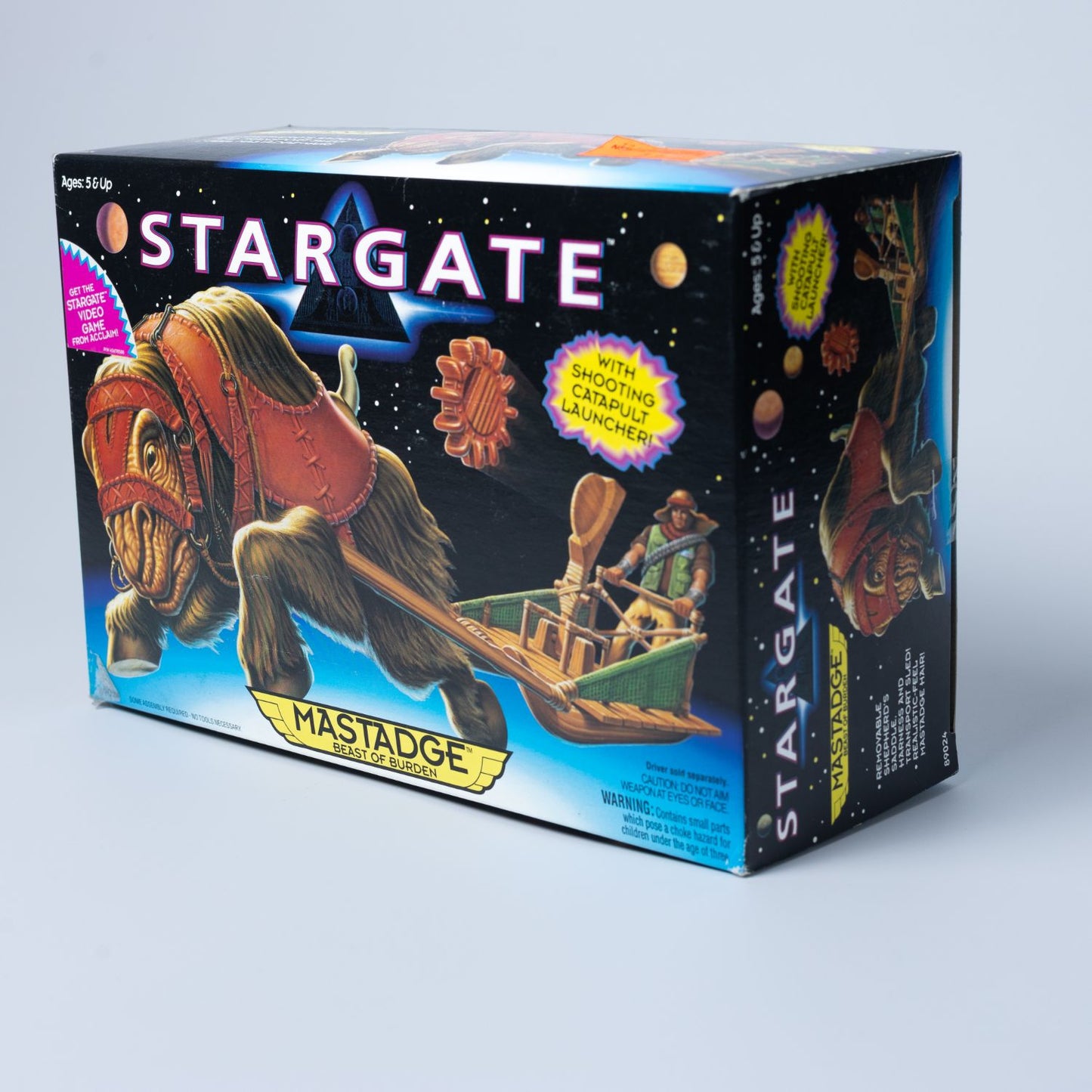 Stargate Action Figur: Mastadge Beast of Burden (1994) - Mod. 89024 - Sealed/OVP