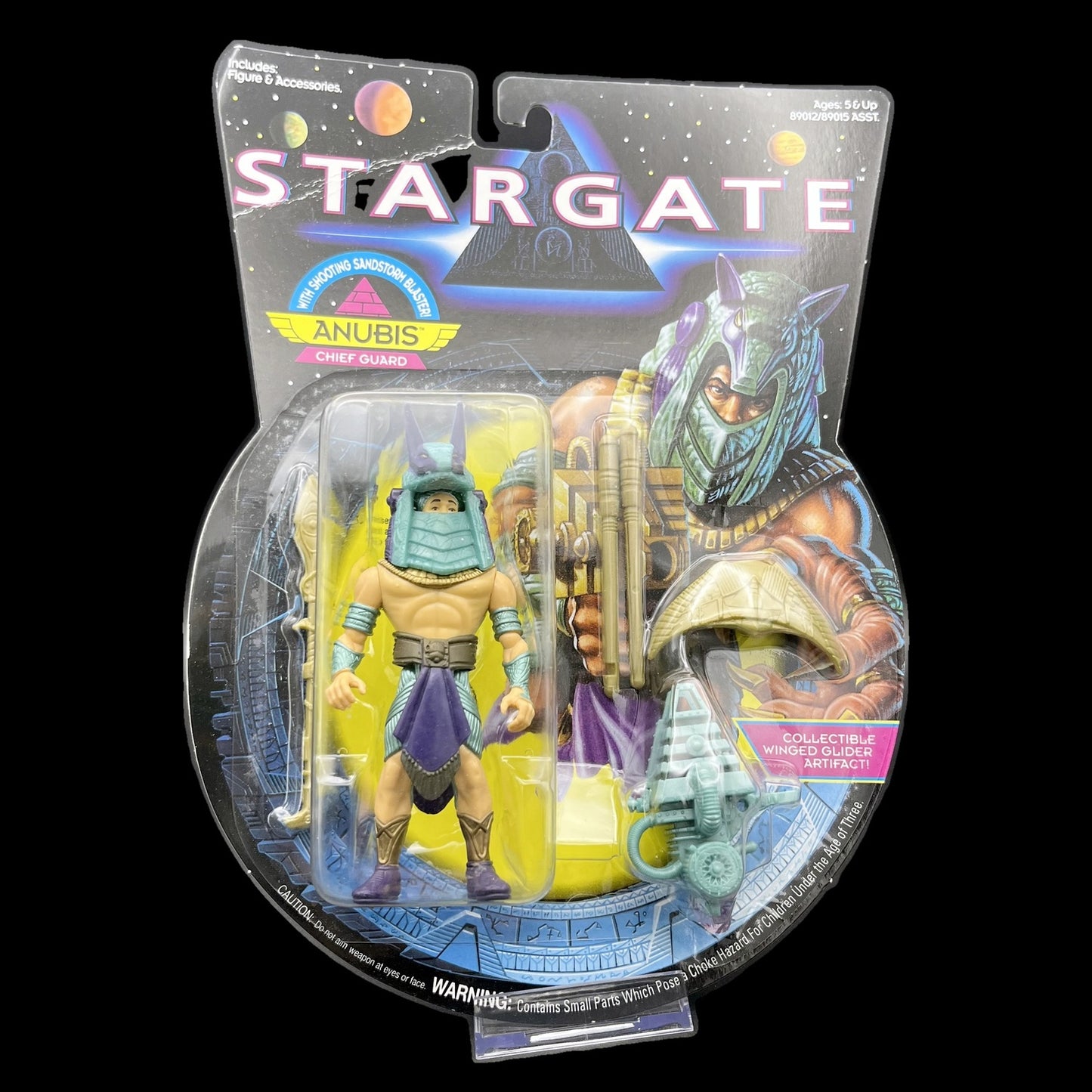 Stargate Anubis - Action-Figur - Hasbro - 13 cm - Fantasie - mit Zubehör - Neu