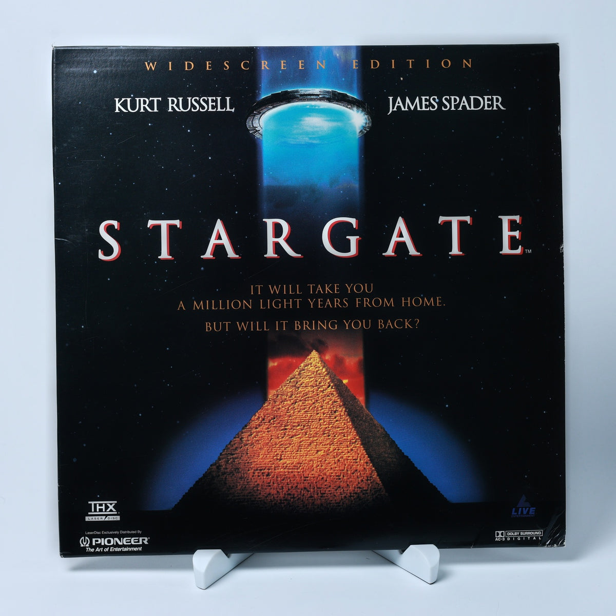 Stargate - 1994 - Widescreen Edition - Pioneer LaserDisc - Zustand Sehr Gut