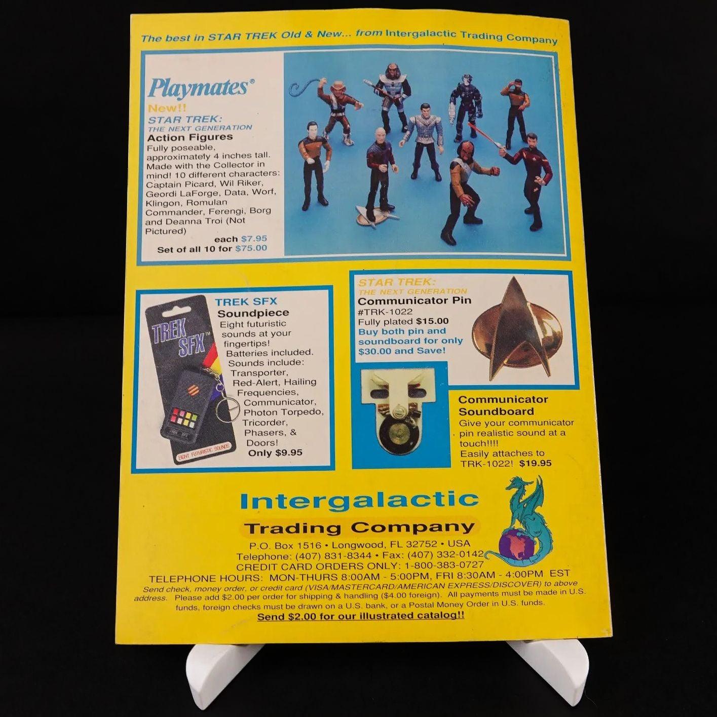 starlog-star-trek-the-next-generation-makeup-fx-journal-michael-westmore-2 - Utopia Collectibles