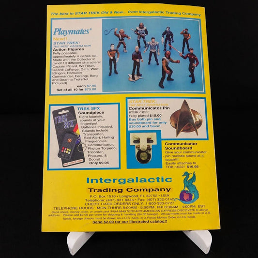 starlog-star-trek-the-next-generation-makeup-fx-journal-michael-westmore-2 - Utopia Collectibles
