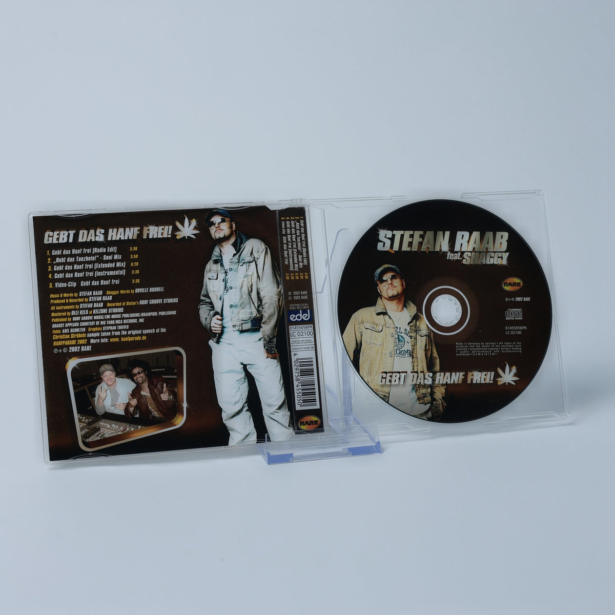 Stefan Raab Feat. Shaggy - Gebt das Hanf Frei! - CD - Maxi-Single - Gebraucht