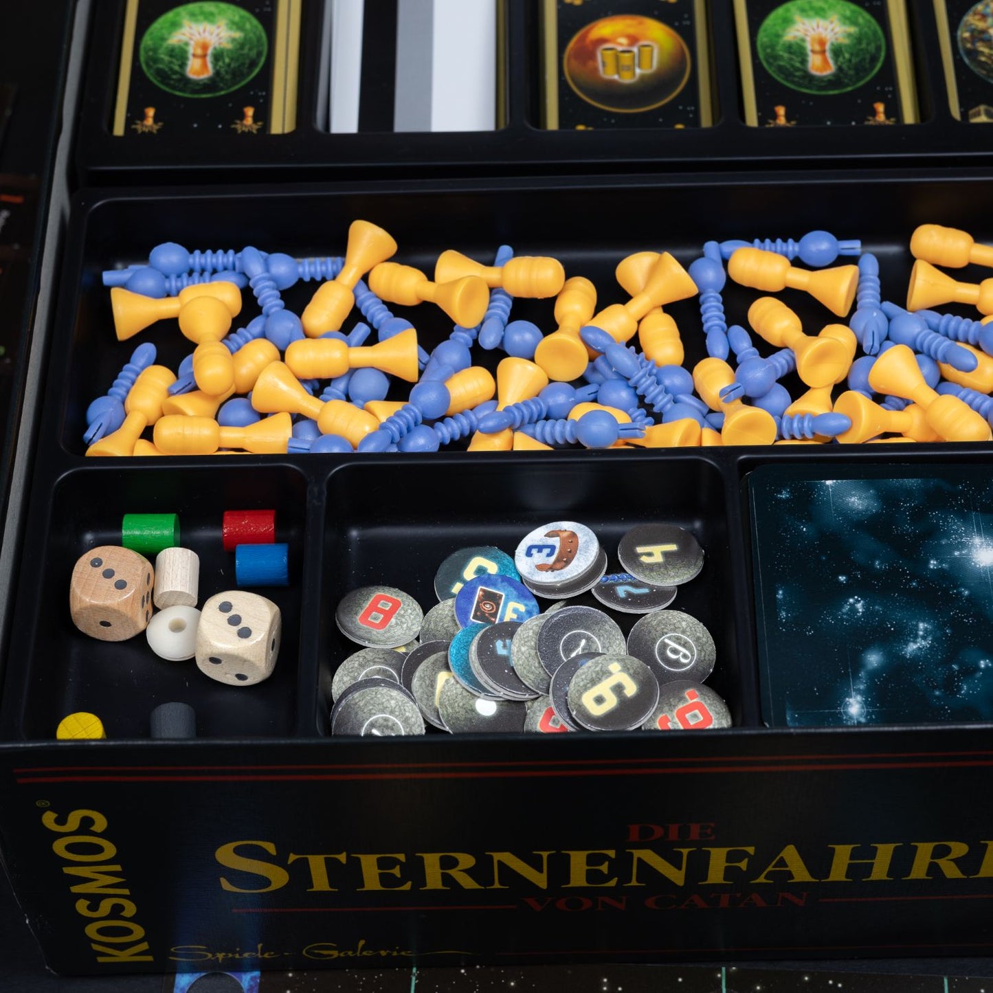 Sternenfahrer von Catan - Vollständig + Erweiterung - Zustand sehr gut