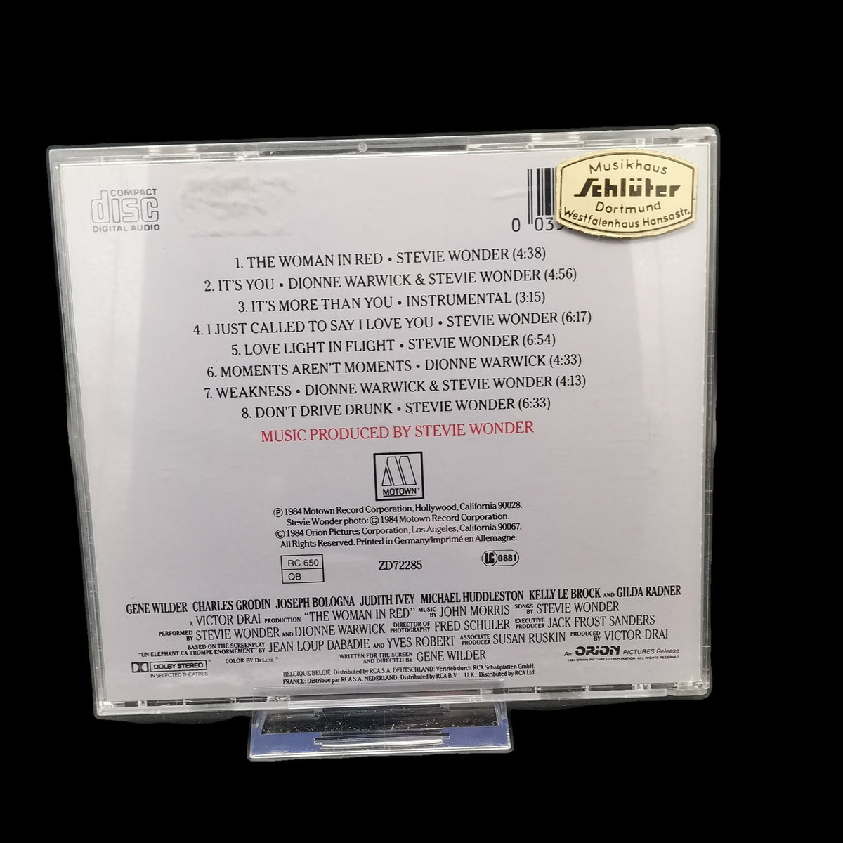 Stevie Wonder - The Woman in Red - CD - Soundtracks & Musicals - Gebraucht