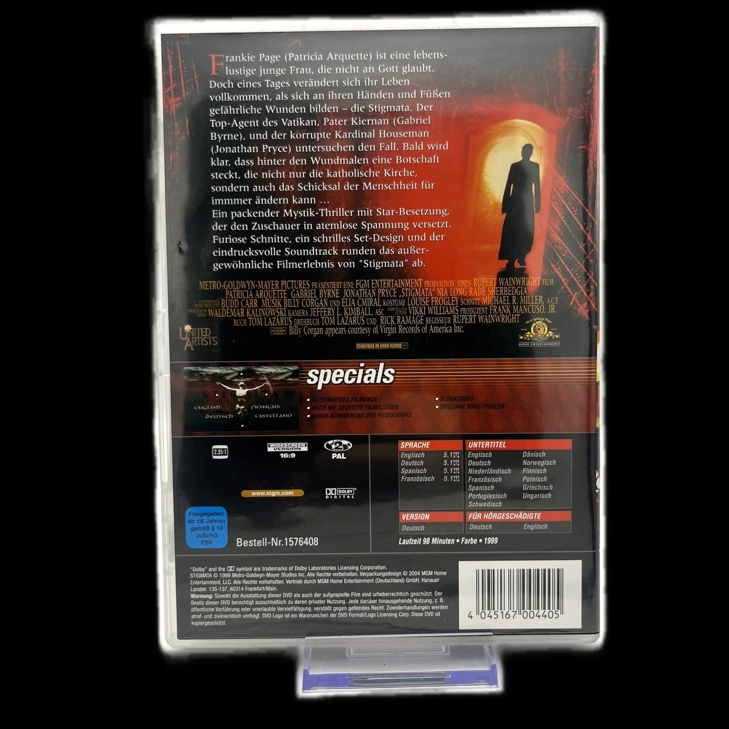 Stigmata - Alternativer Filmbeginn - Making Of - DVD - Horror - Gebraucht