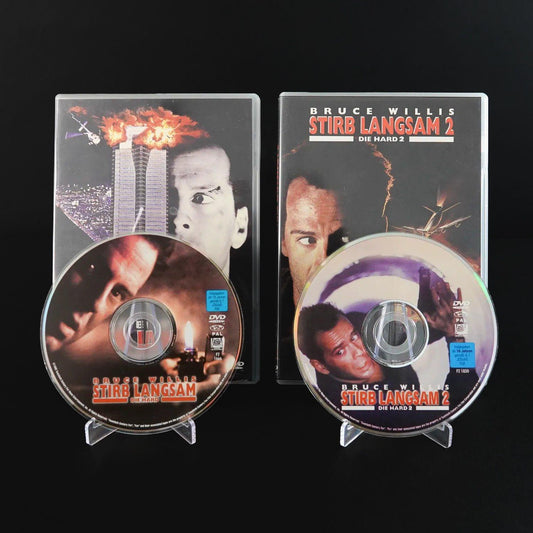 Stirb Langsam (Die Hard) 1+2 - DVD - Bruce WIllice Kult - PAL - Zustand Sehr Gut