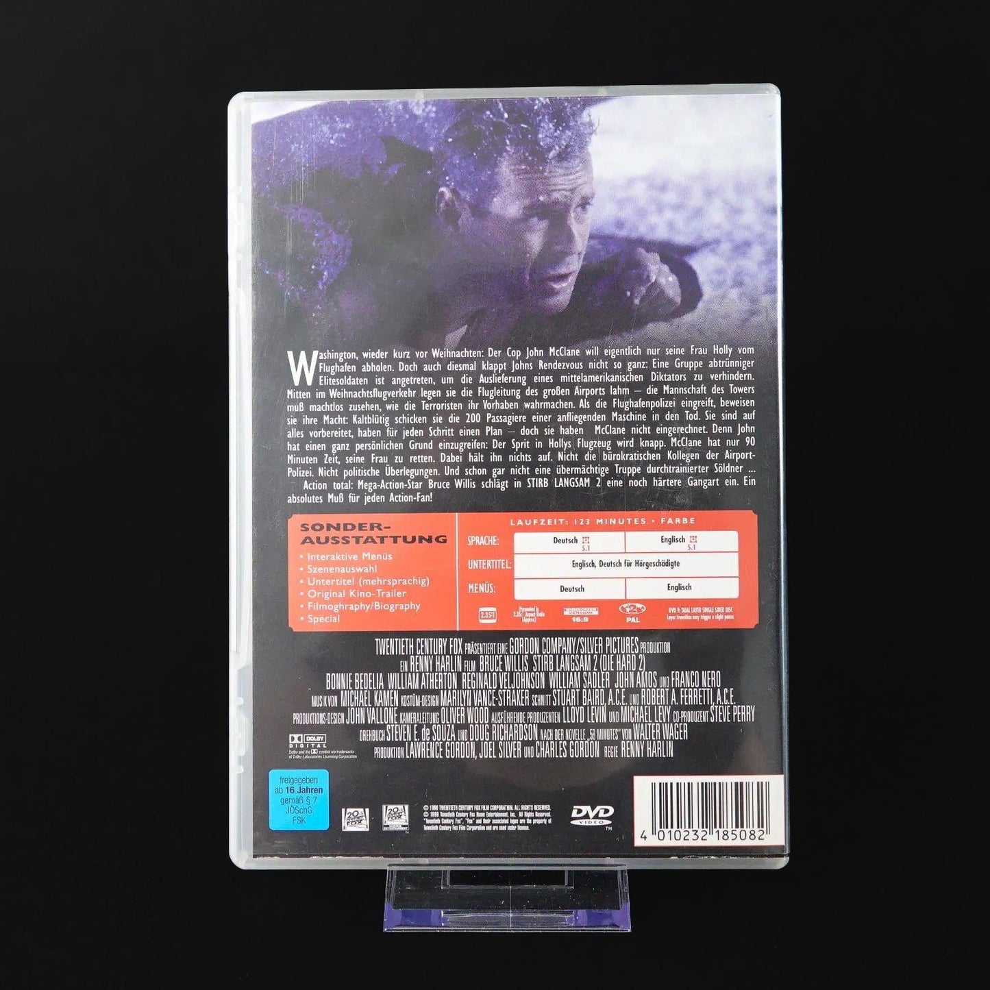 Stirb Langsam (Die Hard) 1+2 - DVD - Bruce WIllice Kult - PAL - Zustand Sehr Gut