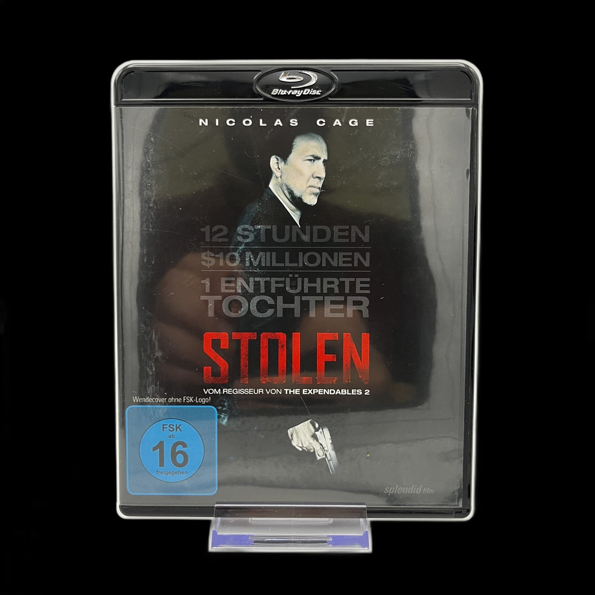 STOLEN - Nicolas Cage - Wendecover ohne FSK-Logo - Blu-Ray - Gebraucht