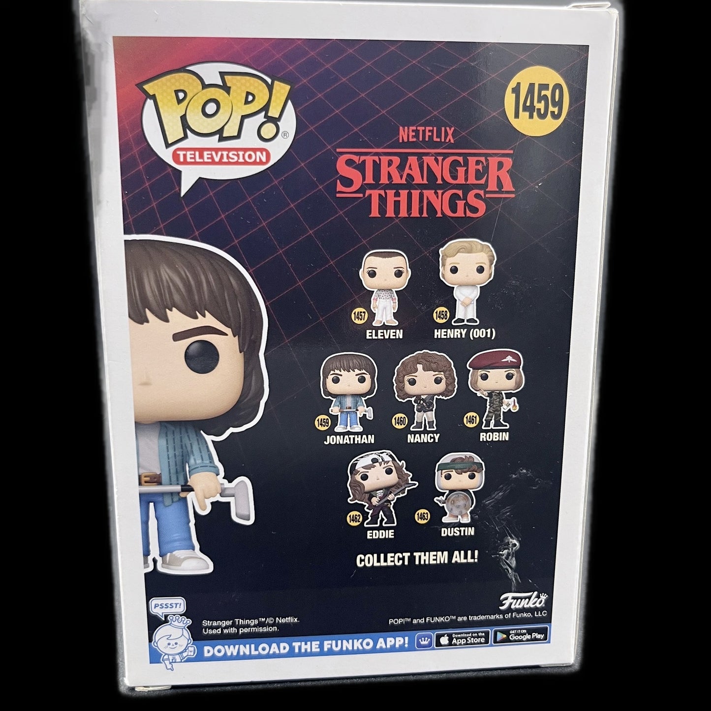 Stranger Things Jonathan - Vinylfigur - Funko - 10 cm - Film & TV