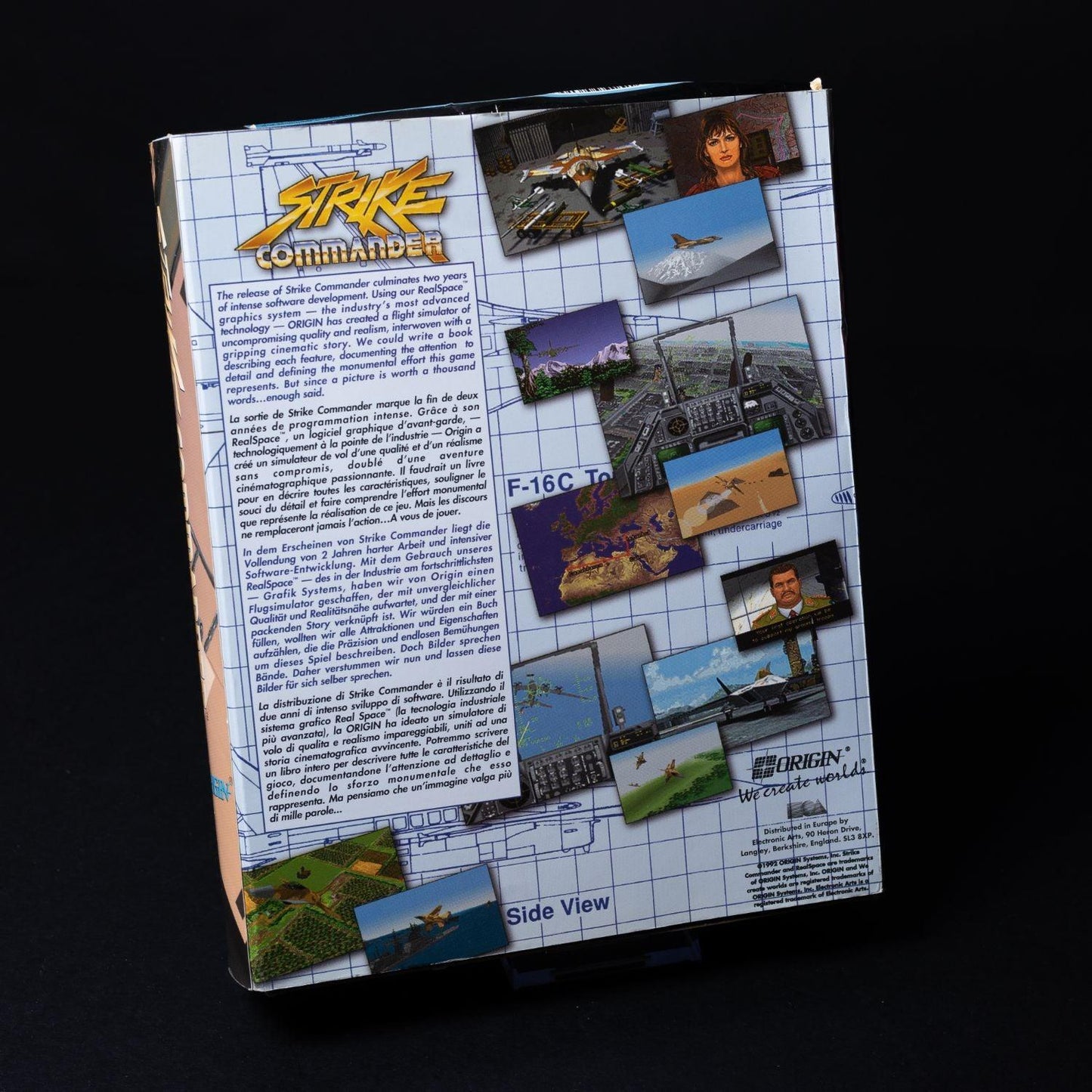 Strike Commander - PC IBM / MS-DOS 3,5'' - Big Box CiB - Zustand Gut