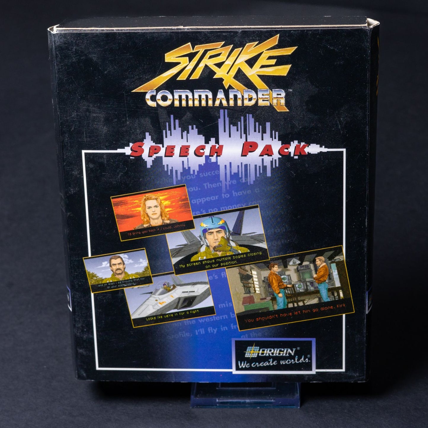 Strike Commander Speech Pack - PC IBM / MS-DOS - Big Box CiB - Zustand Gut