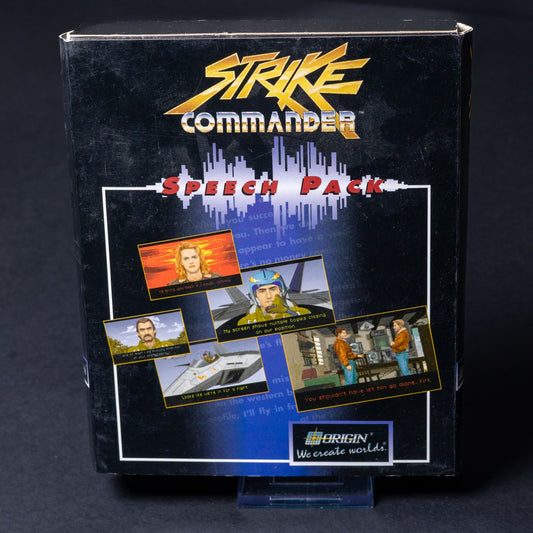 Strike Commander Speech Pack - PC IBM / MS-DOS - Big Box CiB - Zustand Gut