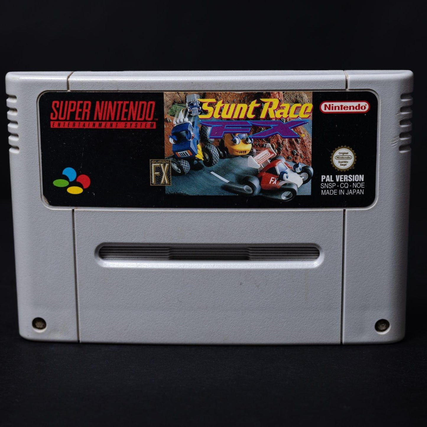 stunt-race-fx-super-nintendo-snes-pal-de-nur-modul-zustand-okay - Utopia Collectibles