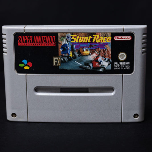 stunt-race-fx-super-nintendo-snes-pal-de-nur-modul-zustand-okay - Utopia Collectibles