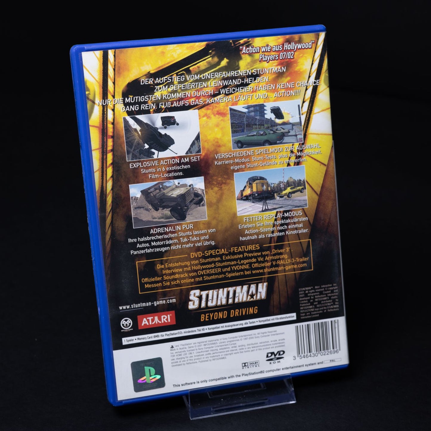 Stuntman: Beyond Driving - Playstation PS2 - CiB - PAL Deutsch - Gebraucht