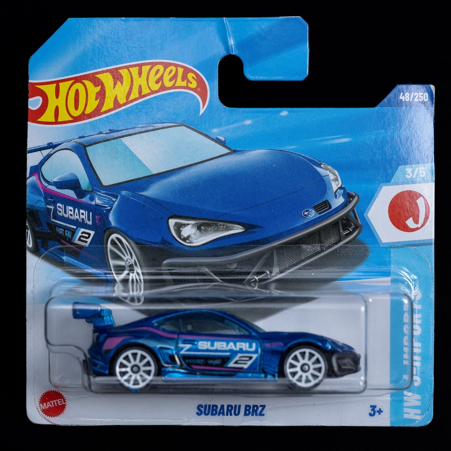 Subaru BRZ - Mattel - HW J-Imports - 1/64 - Sportwagen - Blau - 2024 - Neu