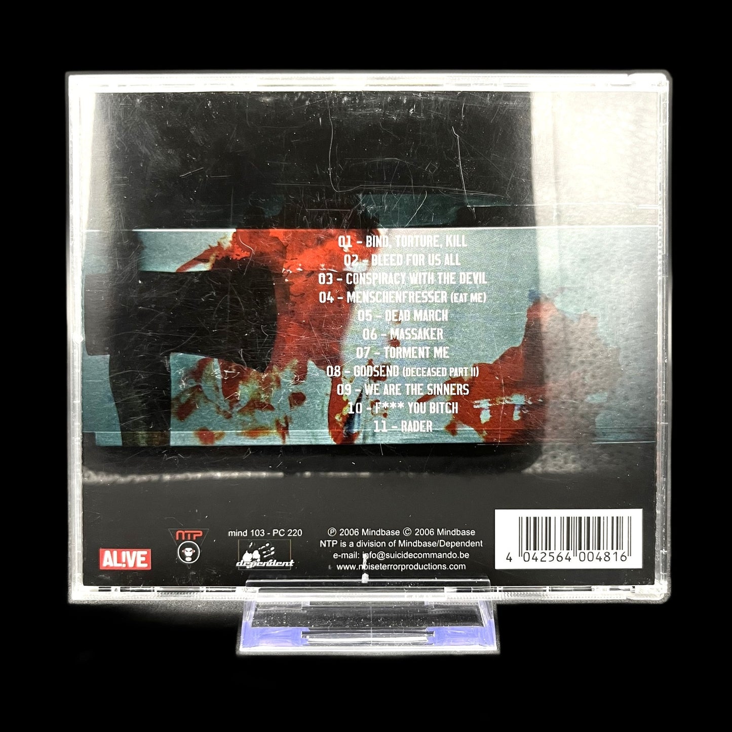 Suicide Commando - Bind, Torture, Kill - CD - Electronic - Album - Gebraucht