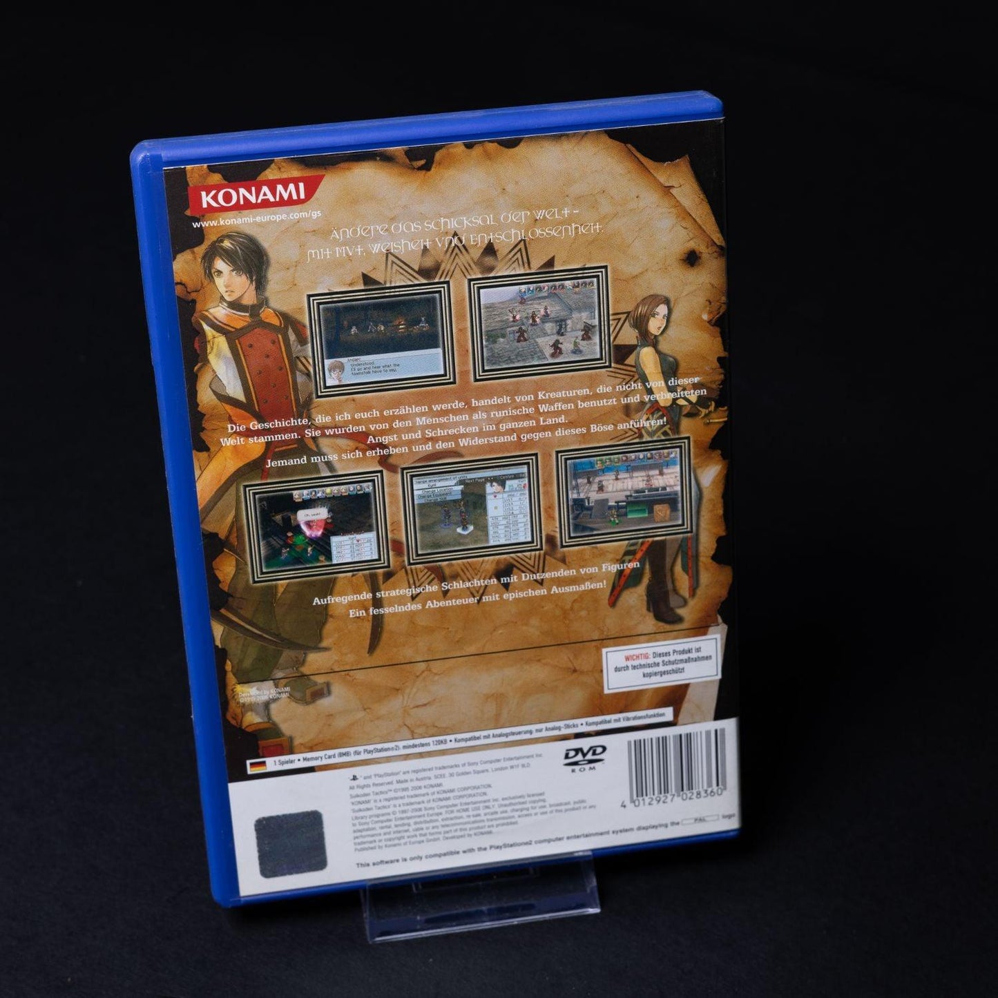 Suikoden Tactics - Playstation 2 PS2 CiB mit Anleitung + Beilagen - Top Zustand