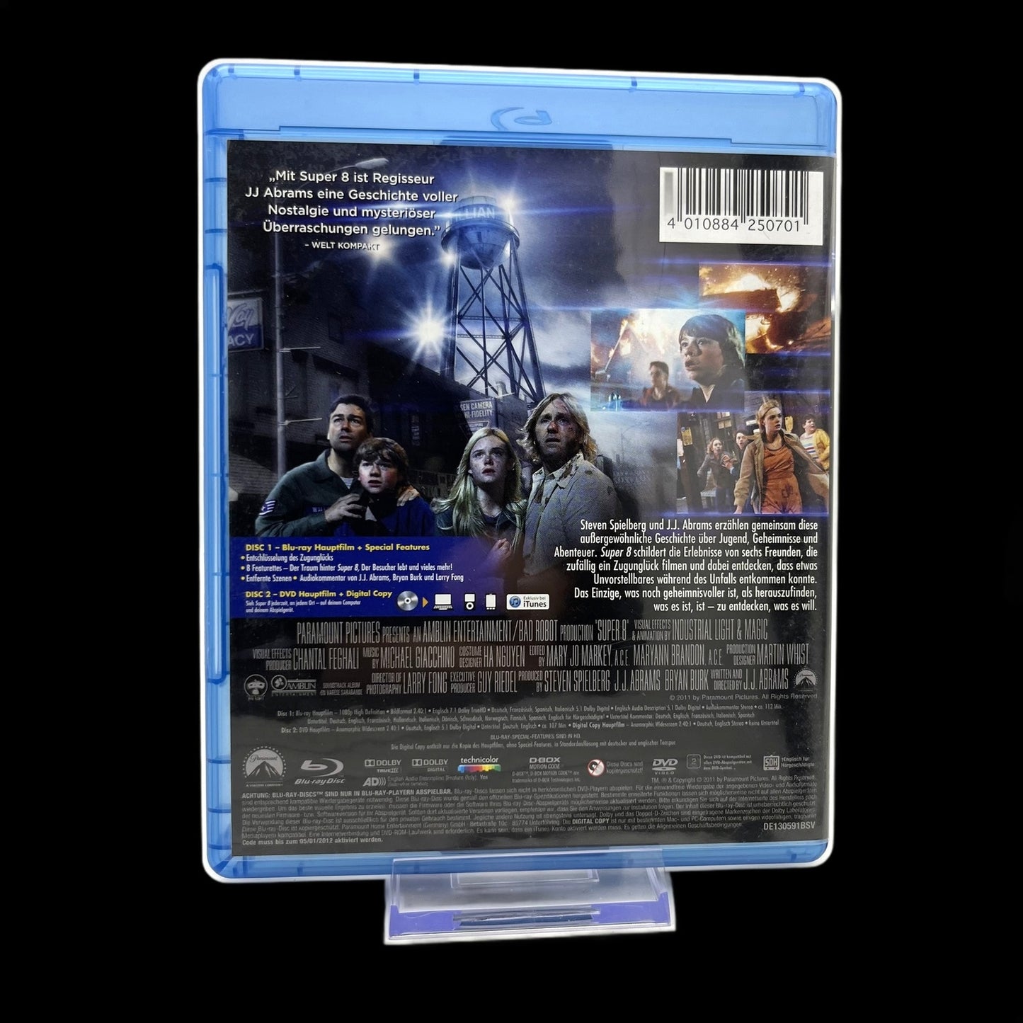 Super 8 - inkl. DVD und Digital Copy - Blu-Ray - Gebraucht