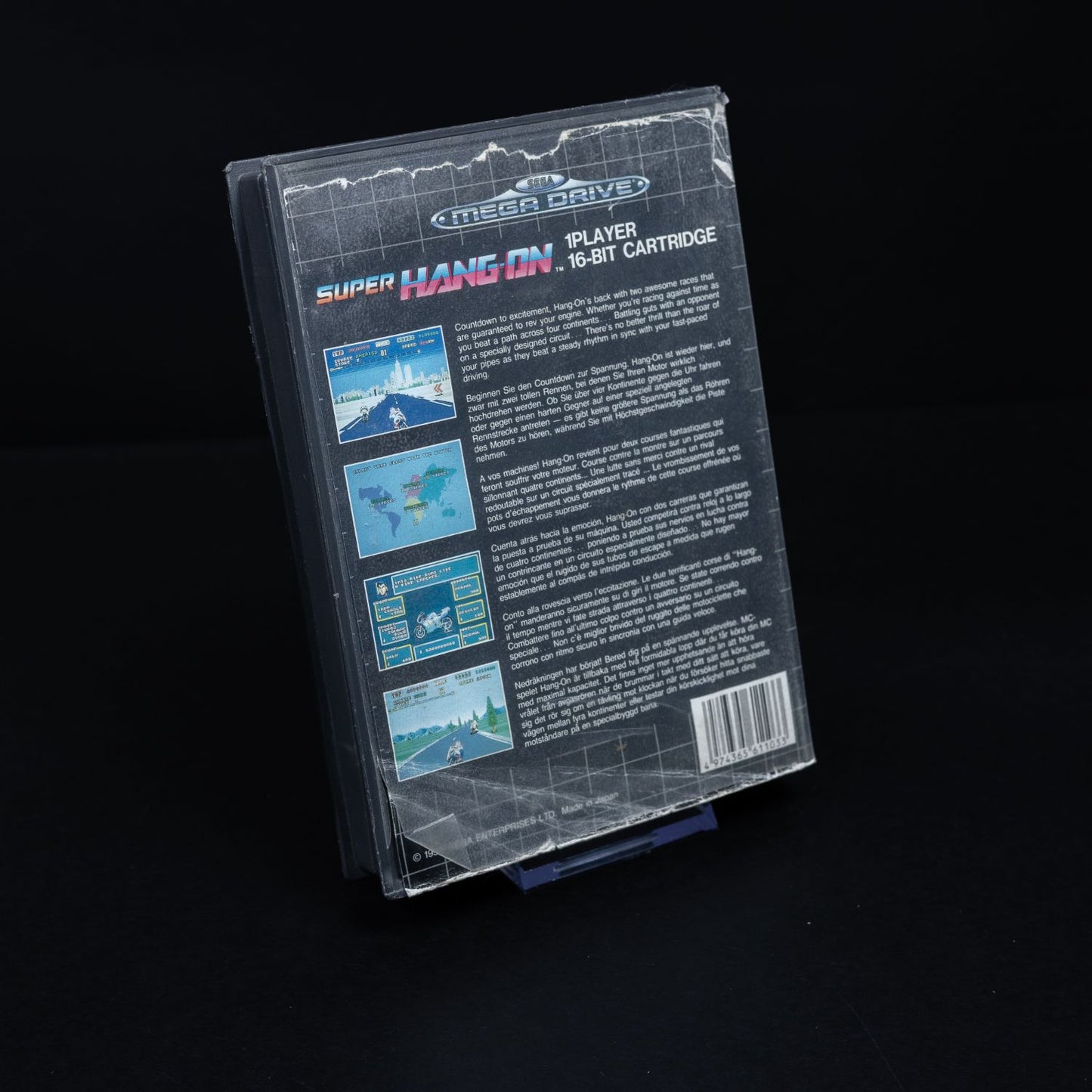 Super Hang-On - Sega Mega Drive / Genesis Spiel - CiB - Zustand Okay