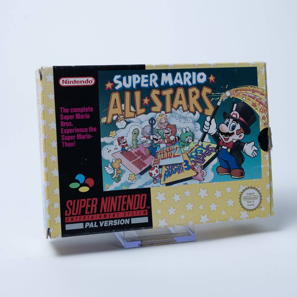 Super Mario All Stars - Super Nintendo SNES - PAL/UK - CiB - Zustand Sehr Gut