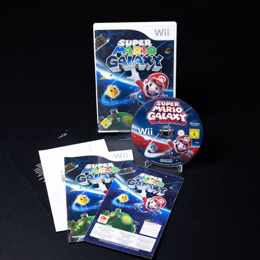 Super Mario Galaxy - Nintendo Wii Spiel - PAL - CiB - Zustand Sehr Gut