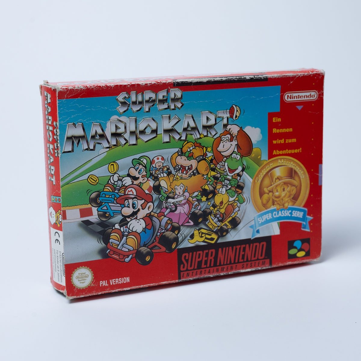 Super Mario Kart - Super Nintendo SNES - PAL - mit OVP & Anleitung - Zustand Gut