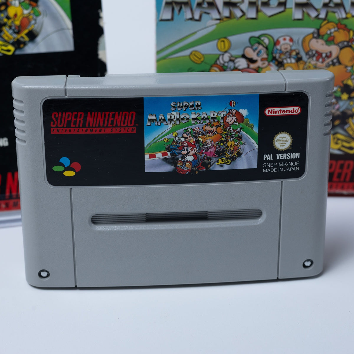 Super Mario Kart - Super Nintendo SNES - PAL - mit OVP & Anleitung - Zustand Gut