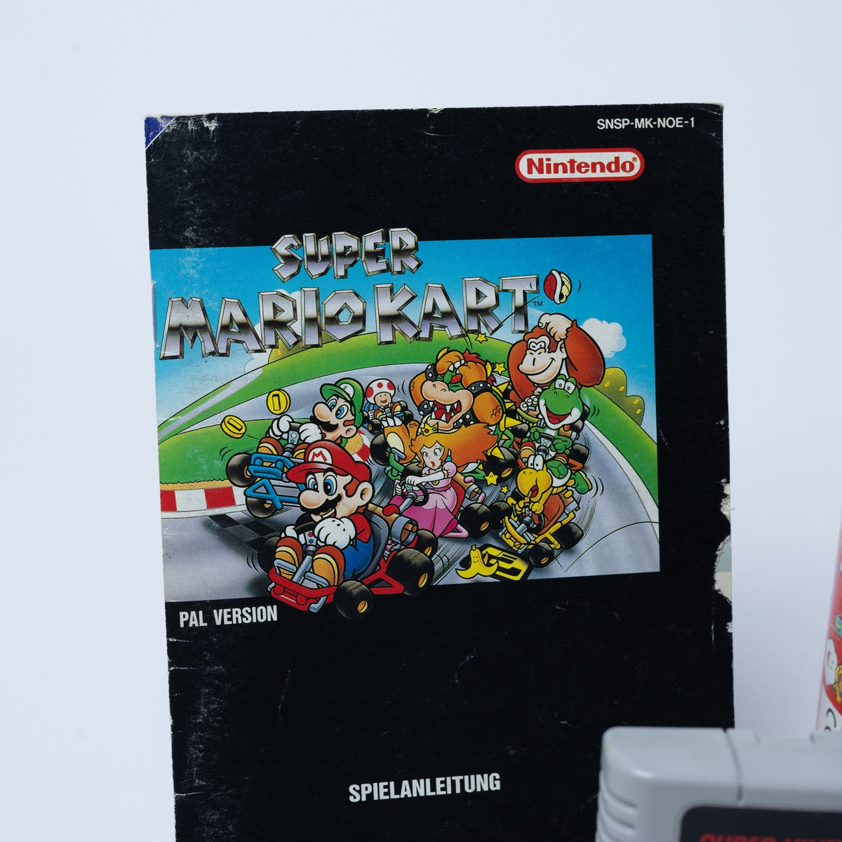 Super Mario Kart - Super Nintendo SNES - PAL - mit OVP & Anleitung - Zustand Gut