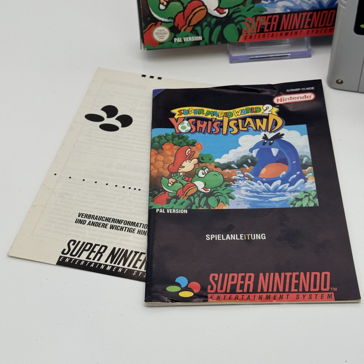 Super Mario World 2 - Yoshi's Island - SNES - CiB - PAL/DE - Zustand Sehr Gut