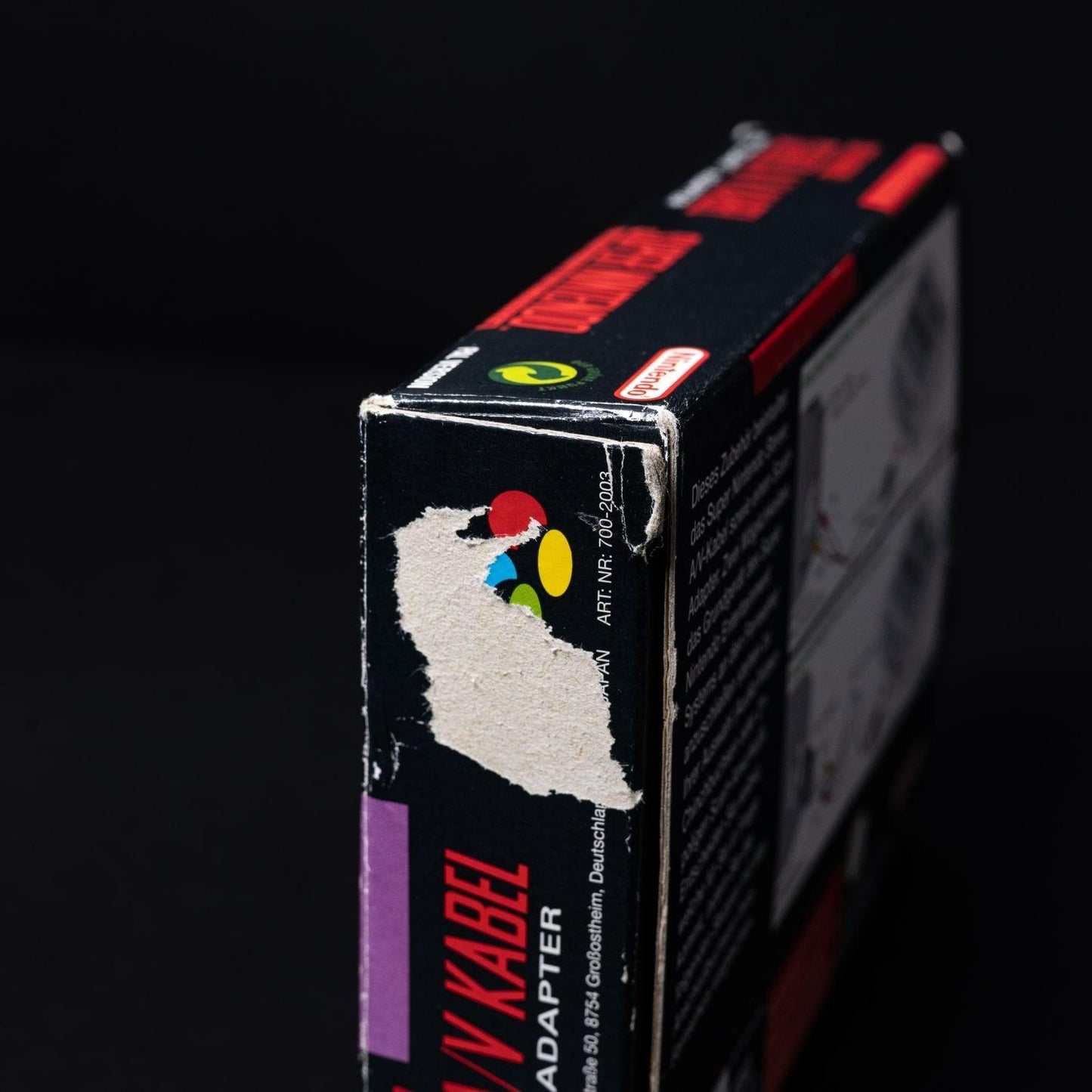 super-nintendo-snes-stereo-av-kabel-mit-scart-adapter-cib-in-ovp-gebraucht-4 - Utopia Collectibles