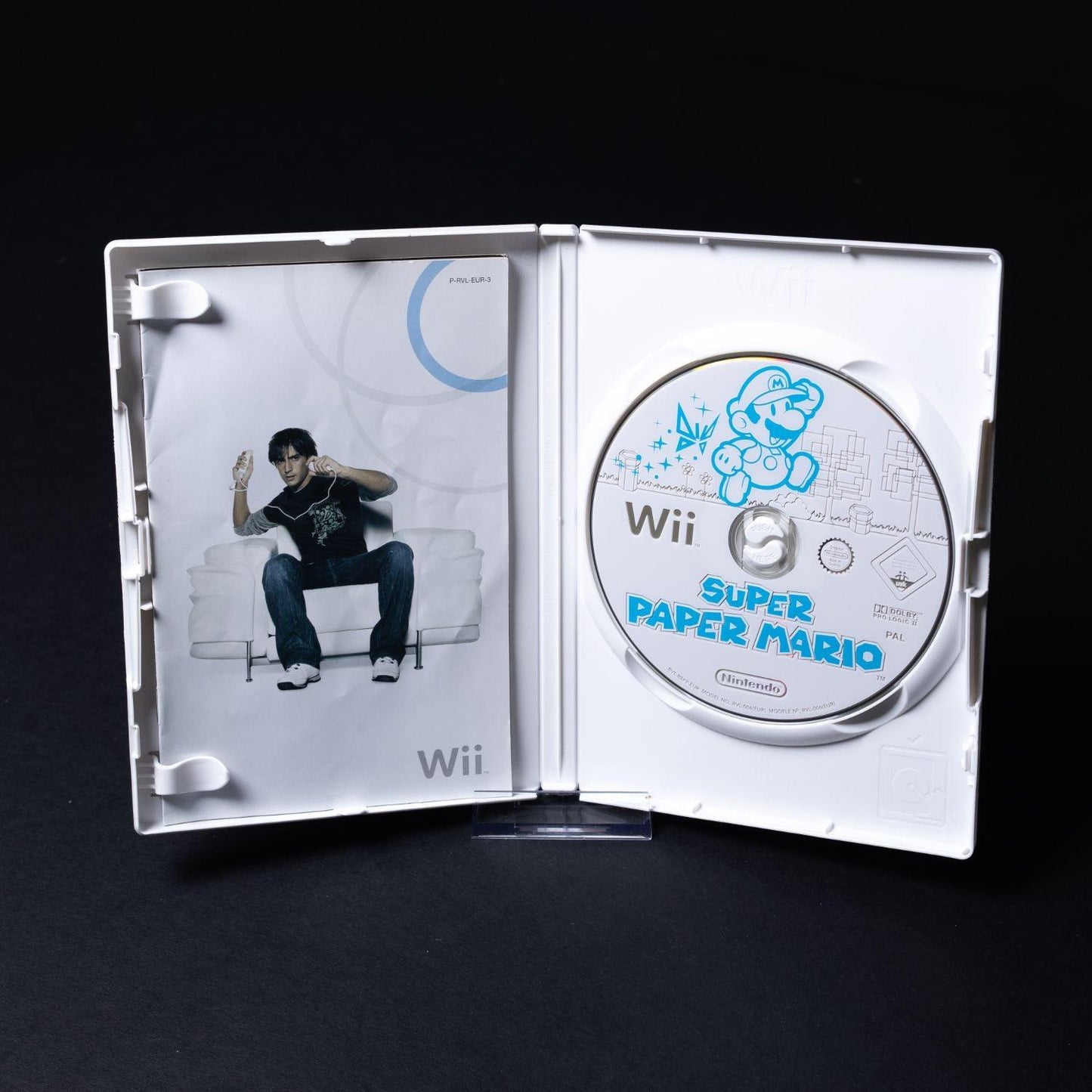 Super Paper Mario - Nintendo Wii Spiel - PAL - CiB - Zustand Sehr Gut
