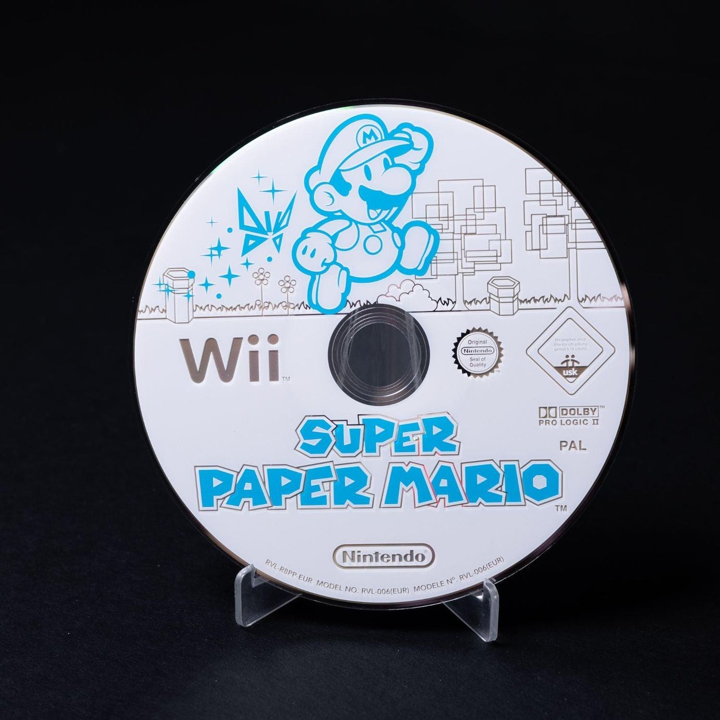 Super Paper Mario - Nintendo Wii Spiel - PAL - CiB - Zustand Sehr Gut