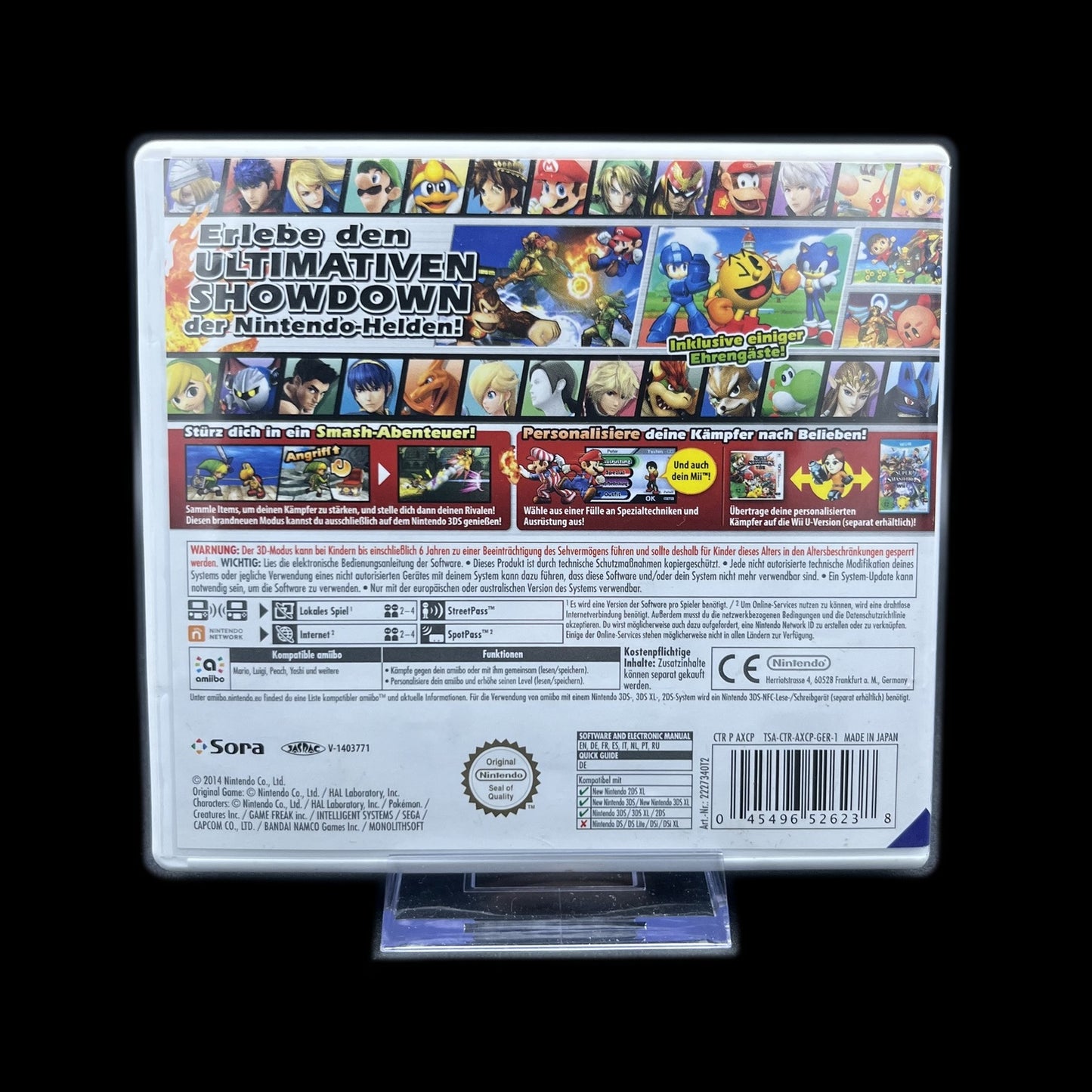 Super Smash Bros. for Nintendo 3DS - Nintendo 3DS - deutsch - Beat - Gebraucht