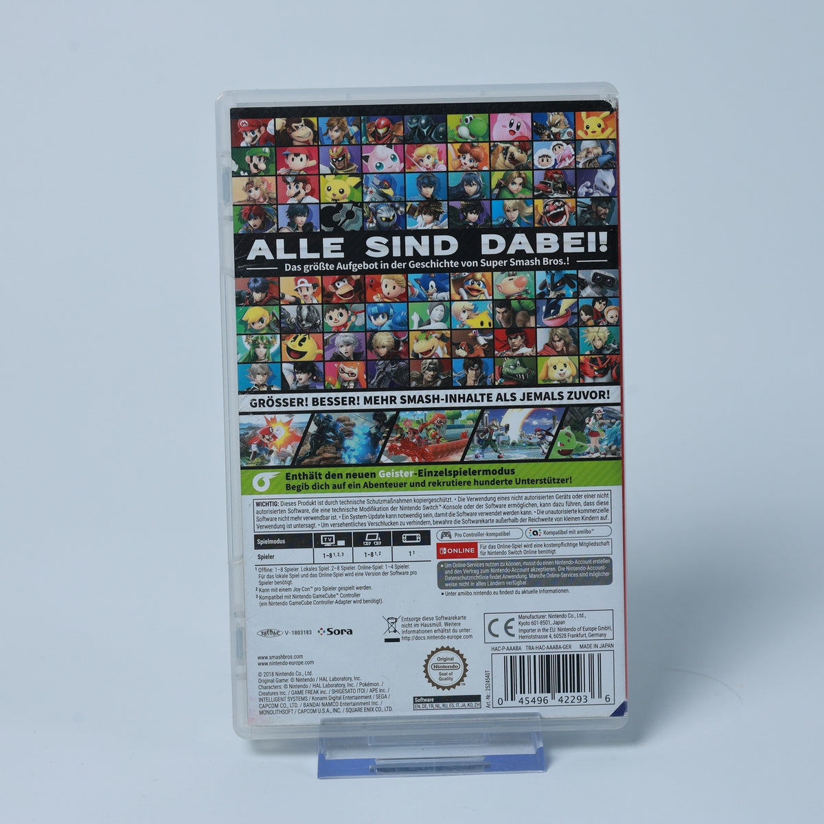 Super Smash Bros. Ultimate - Nintendo Switch - CiB - PAL - Zustand Sehr Gut