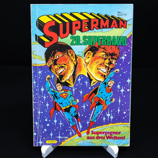 Superman 20. Superband - 1983 Ehapa Egmont Verlag Comic - Deutsch - Z2-3
