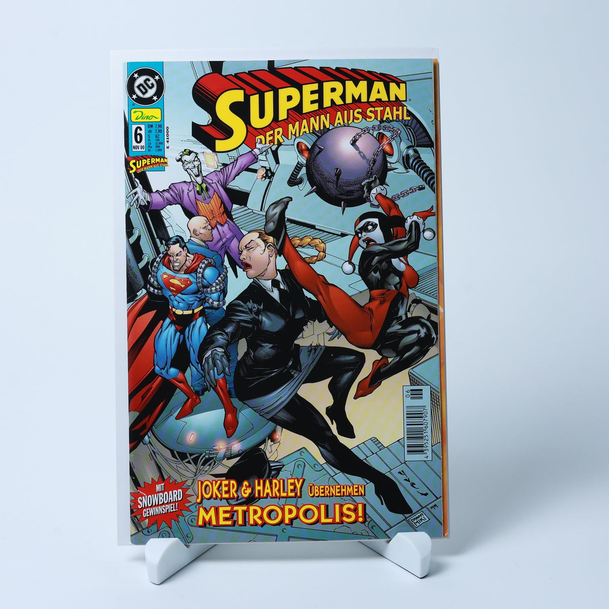 Superman - #6 - Der Mann aus Stahl - 11/2000 - Joker - Harley Quinn - Deutsch