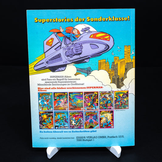 Superman Album Nr. 12 - Ehapa Egmont Comic 1985 - DE - Z1-2 - Mit Sammel-Ecke