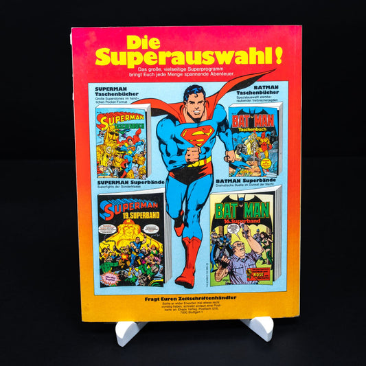 Superman Album Nr. 4 - Ehapa Egmont Comic 1982 - DE - Z1-2 - Mit Sammel-Ecke