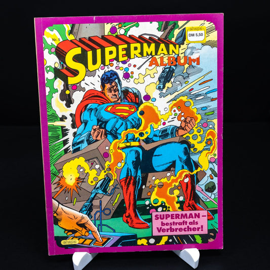 Superman Album Nr. 5 - Ehapa Egmont Comic 1983 - DE - Z1-2 - Mit Sammel-Ecke
