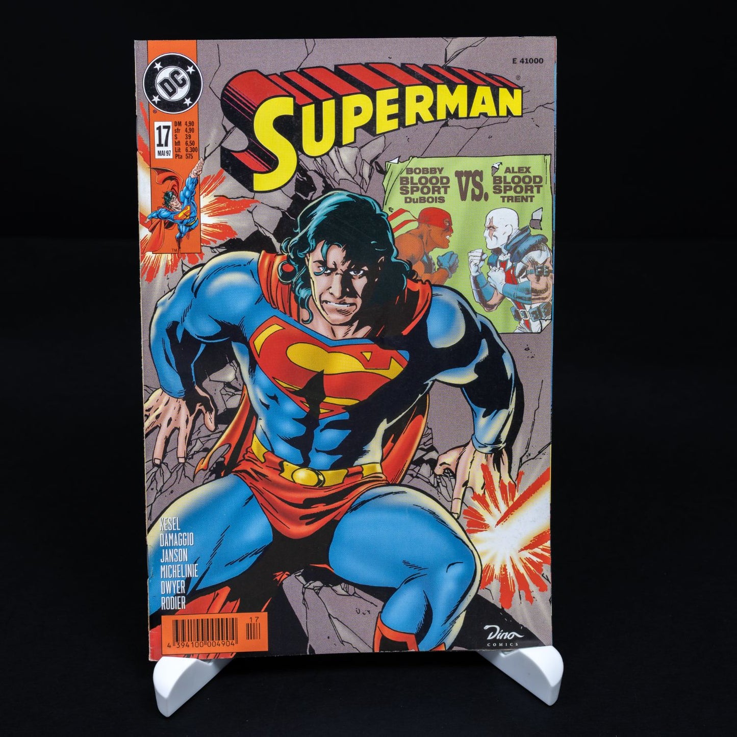 Superman - Comic #17 (Mai 97) - Bobby DuBOIS VS. Alex Trent - Deutsch - Z 0-1