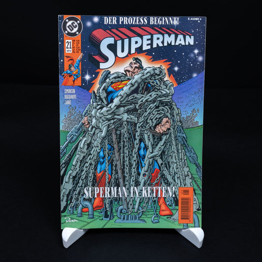 Superman - Comic #21 (Sep 97) - Superman in Ketten! - Deutsch - Z 0-1